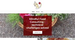 Desktop Screenshot of mindfulfood.com